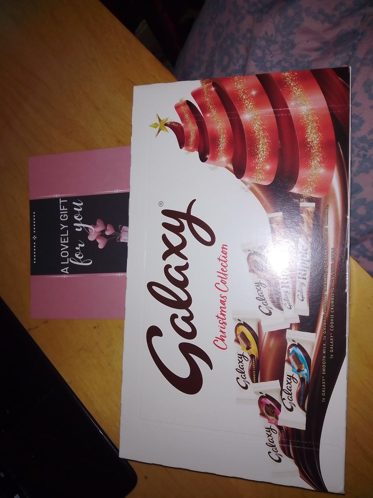 Galaxy chocolate treat box suitable for birthdays or thank-yous