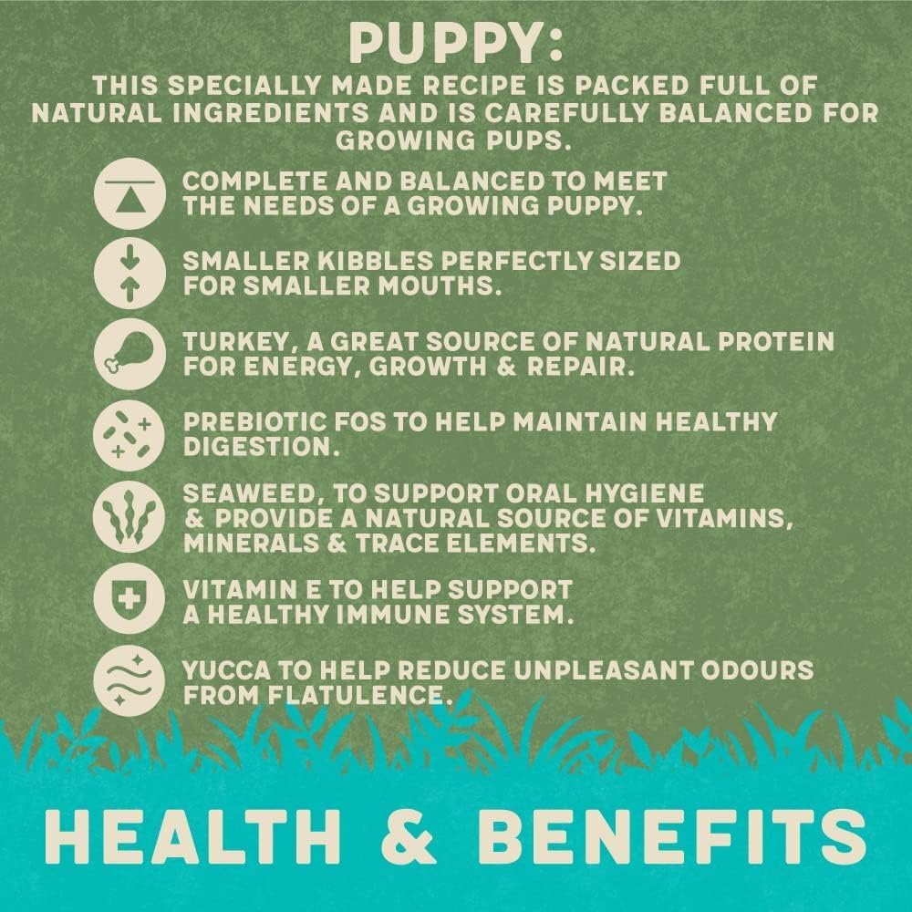 harringtons puppy formula turkey rice prebiotics