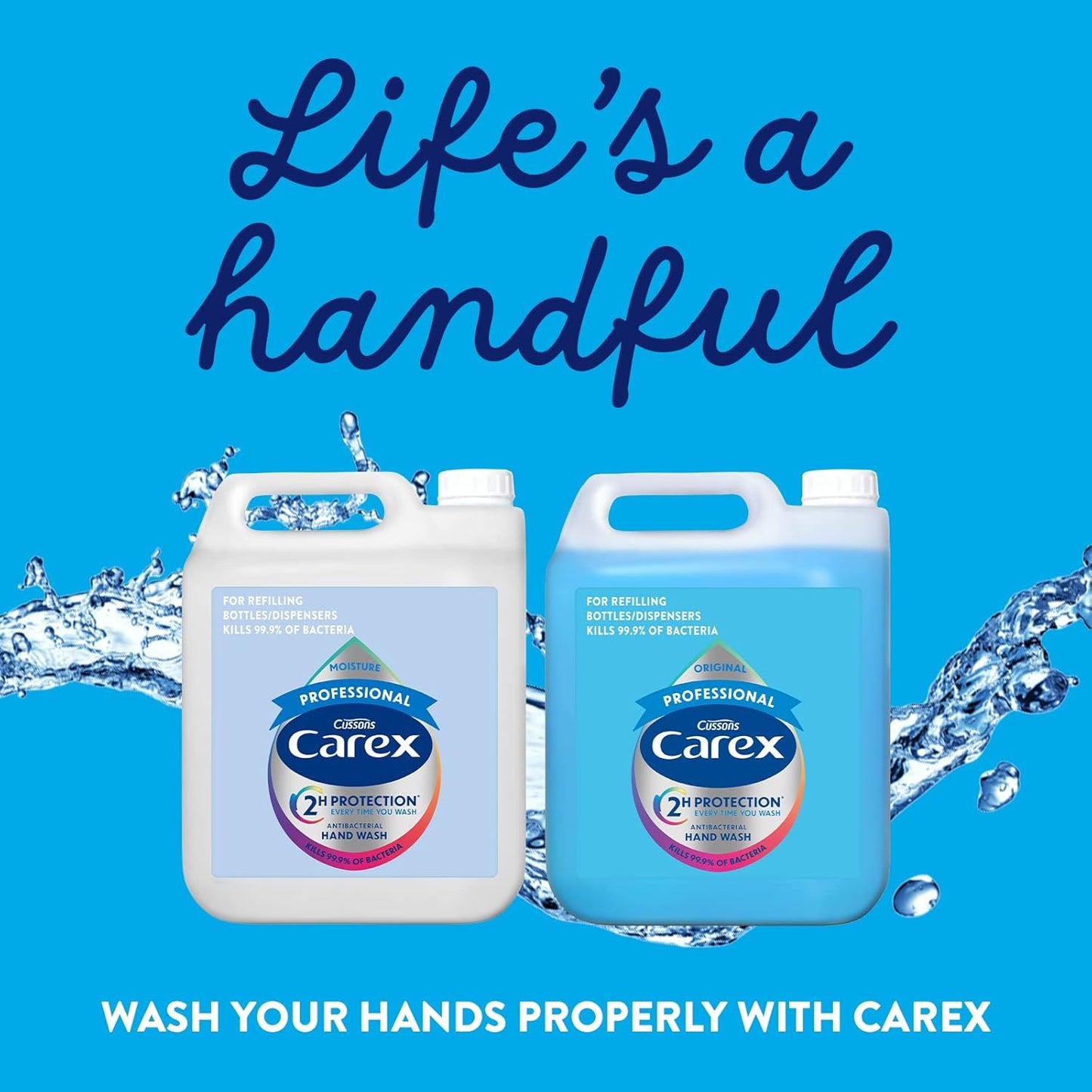 Hand wash with germ protection in eco pack, long-lasting use