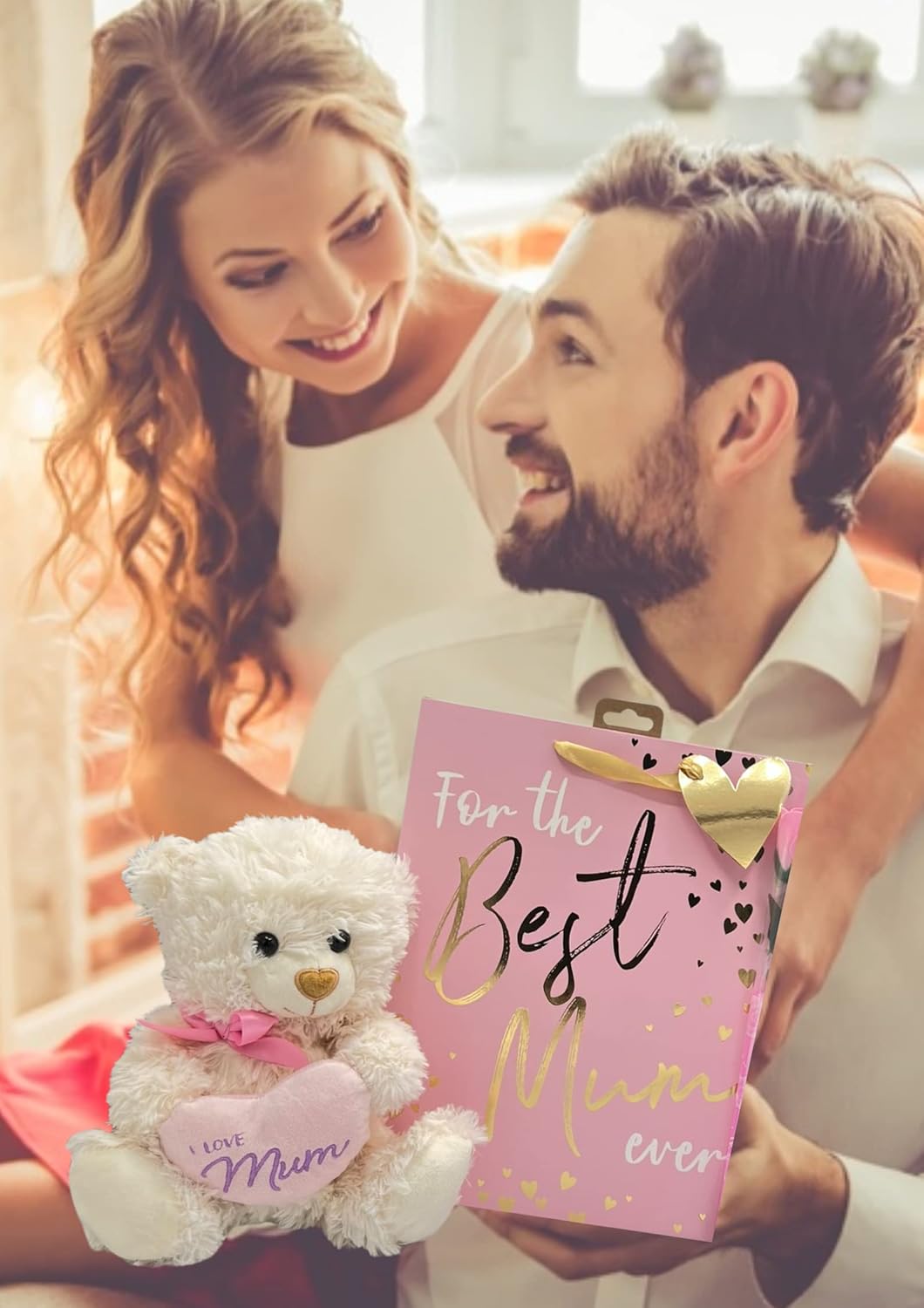 Gift box of sweets created for Mother's Day or birthday gifting
