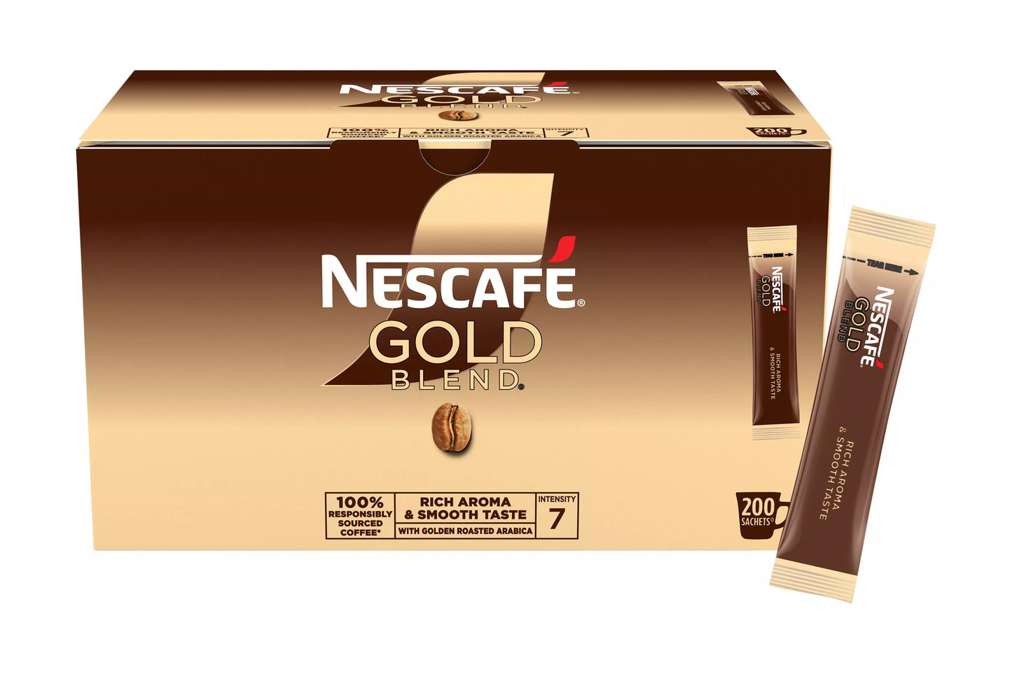 premium instant coffee sticks with rich smooth taste
