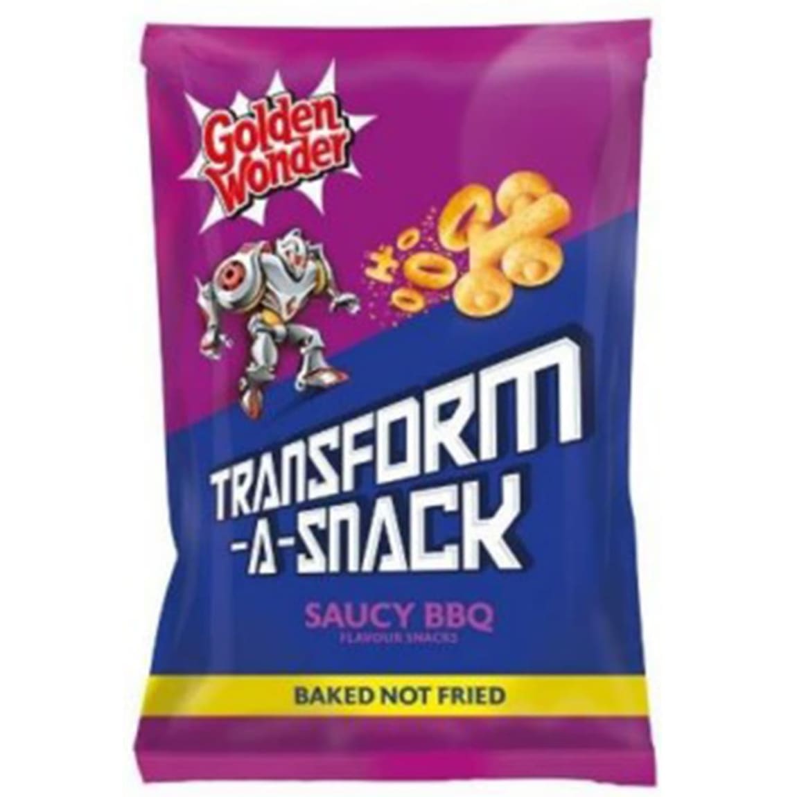 Golden Wonder Transform A Snack Saucy BBQ 70g baked crisps