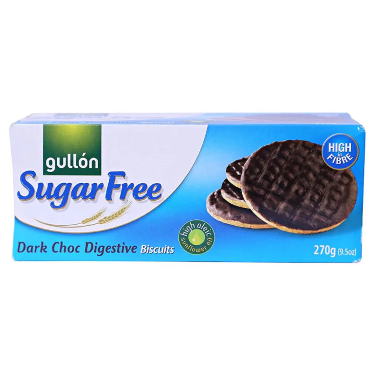 Gullón 270g Choco Digestive Cookies for Health-Conscious Snackers