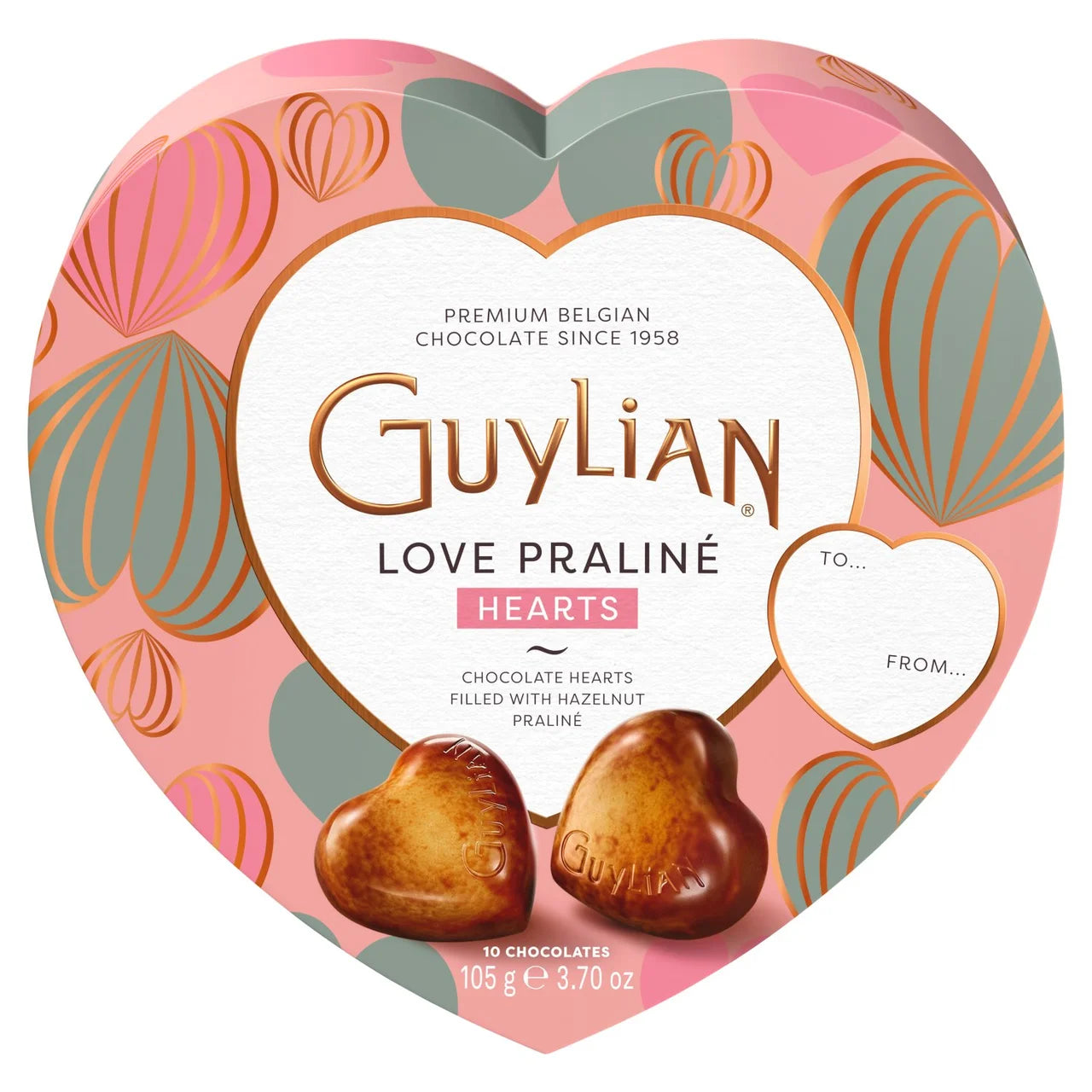 Guylian Belgian Chocolates 105g pack of premium seashells