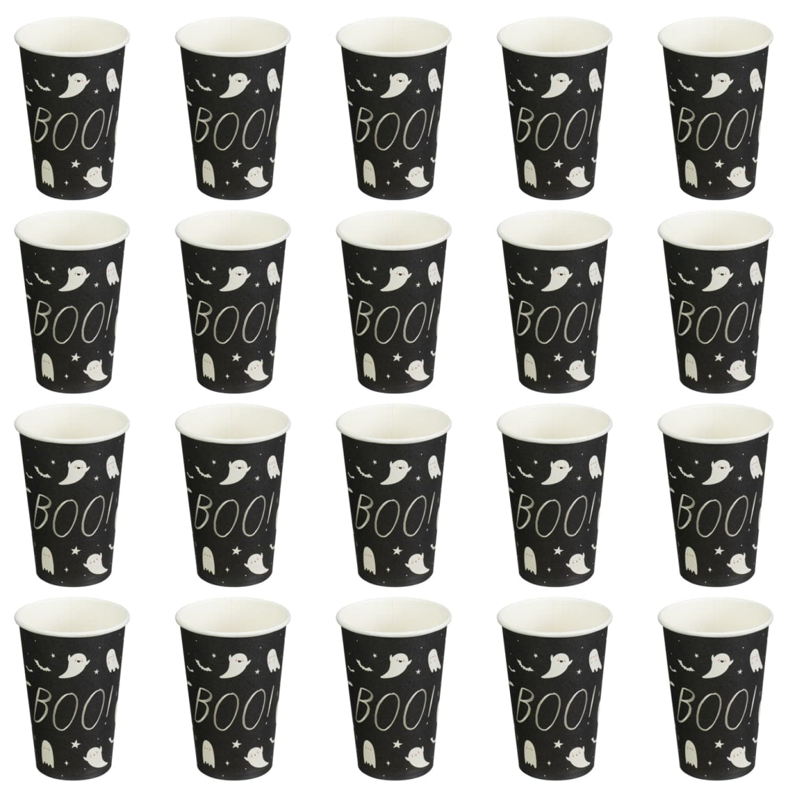 20pk Spooky Season Paper Cups for Halloween gatherings and celebrations