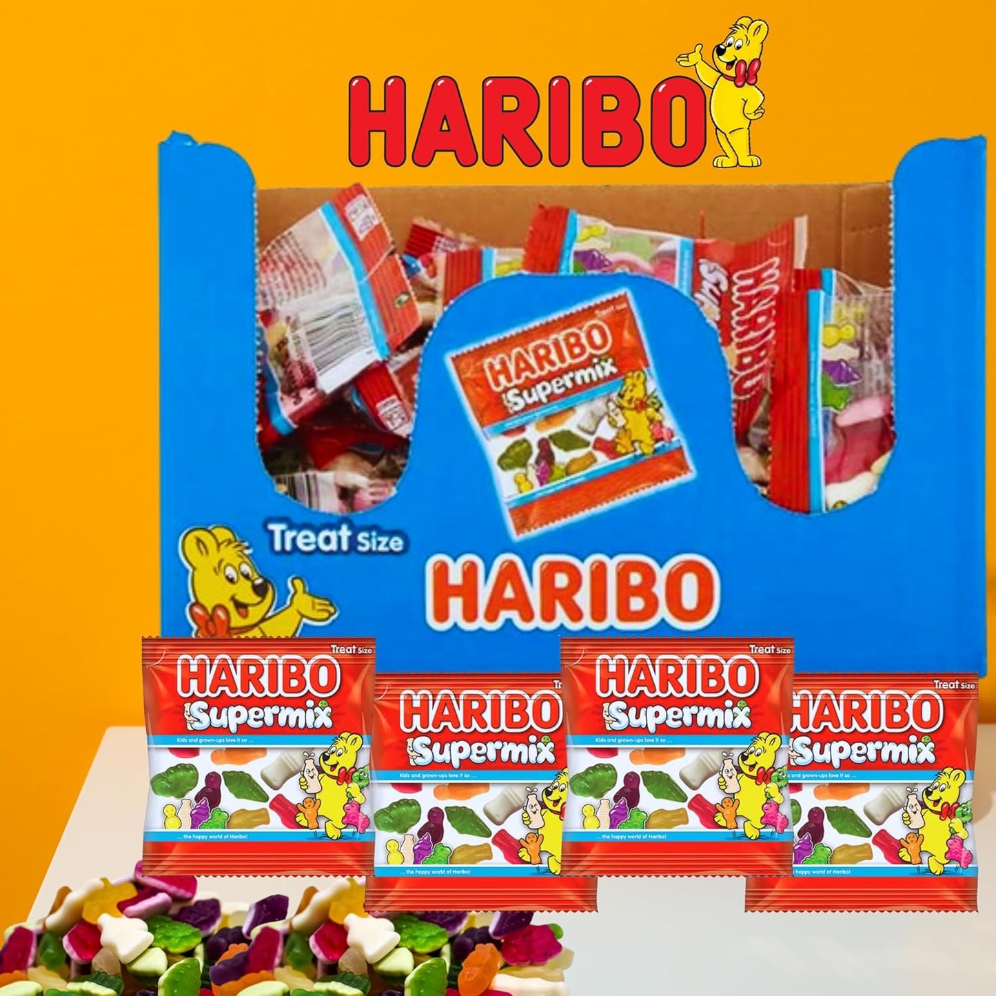 Inside Look at Haribo Mini Bags Gift Set with Cards
