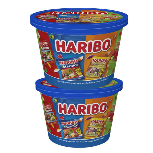 Haribo Sharing Tub Twin Pack perfect for parties and gifting