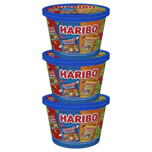 Haribo Starmix mix from 3 x 600g Sharing Tub triple pack