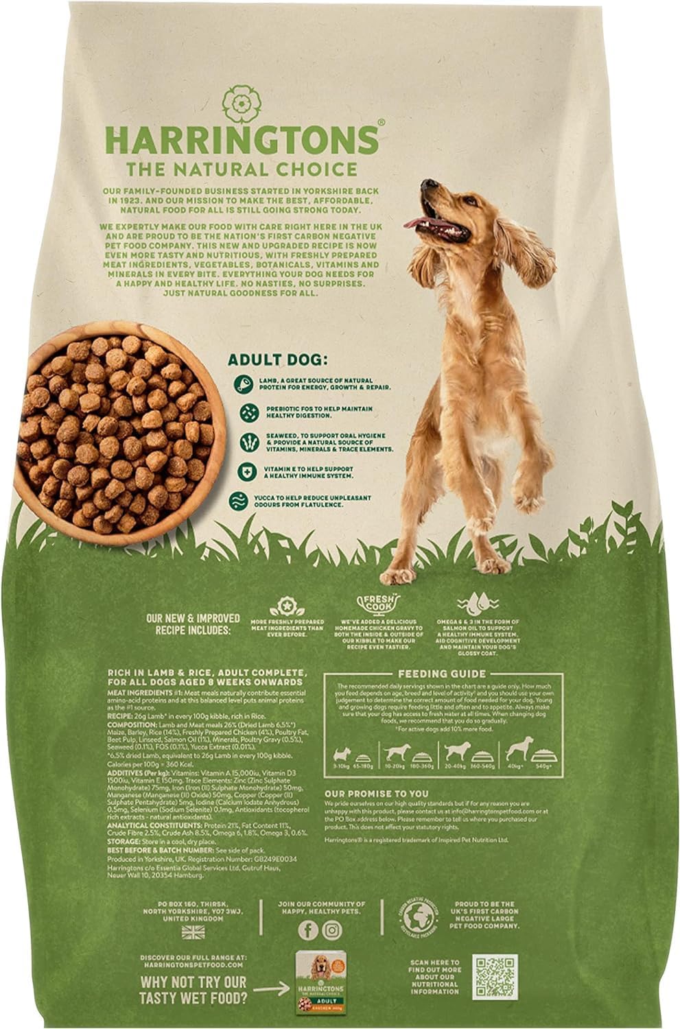 complete balanced dog meal with no artificial additives