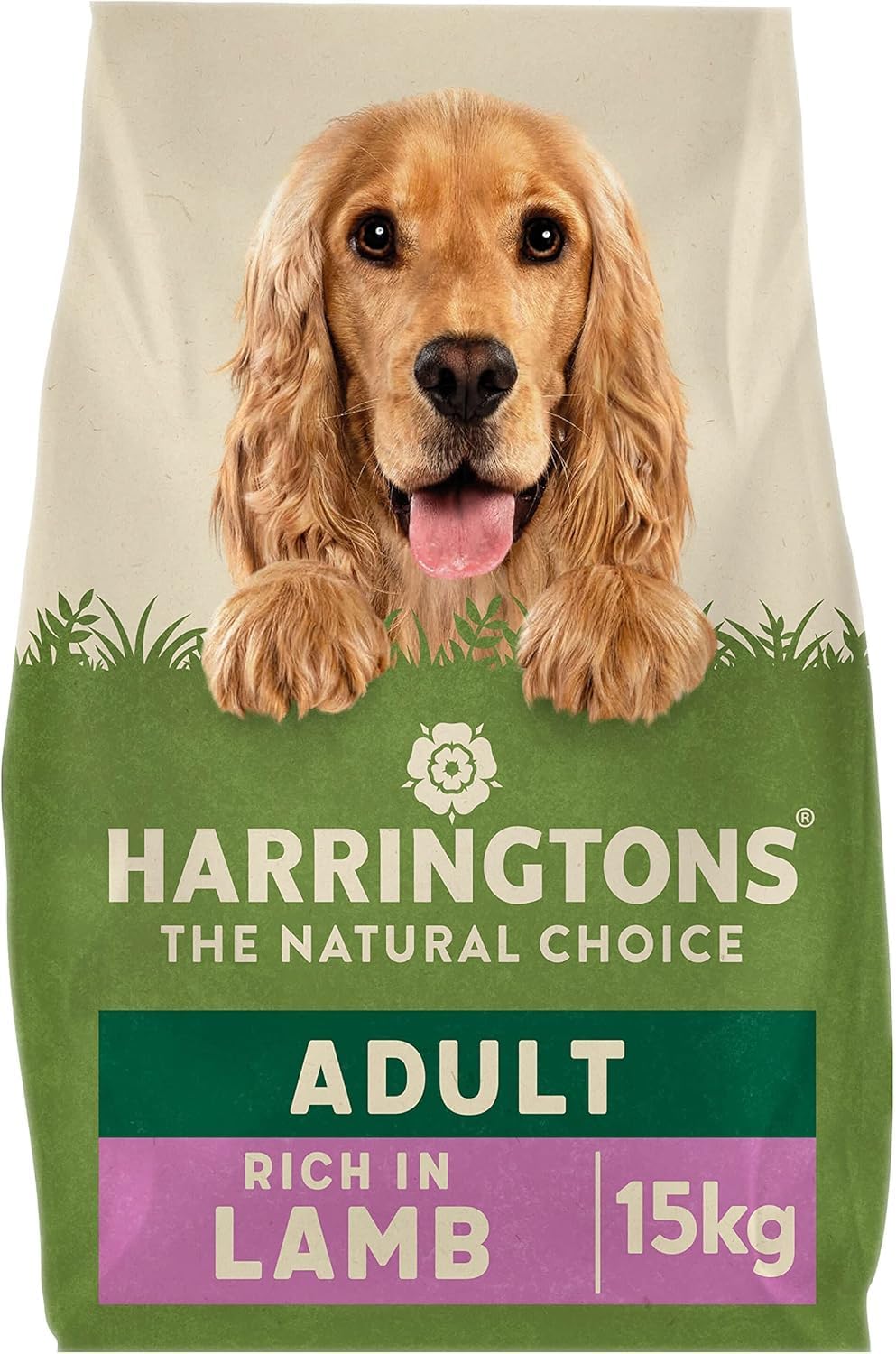 harringtons lamb and rice adult dry dog food 15kg