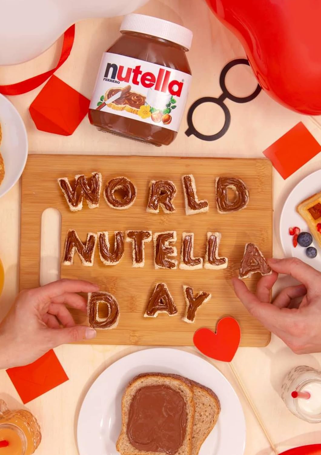 Hazelnut delight gift collection with Nutela creamy sweets