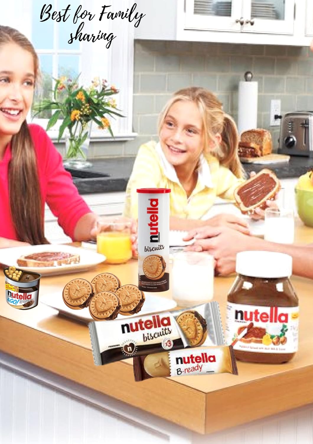 Gift hamper packed with indulgent hazelnut snacks by Nutela