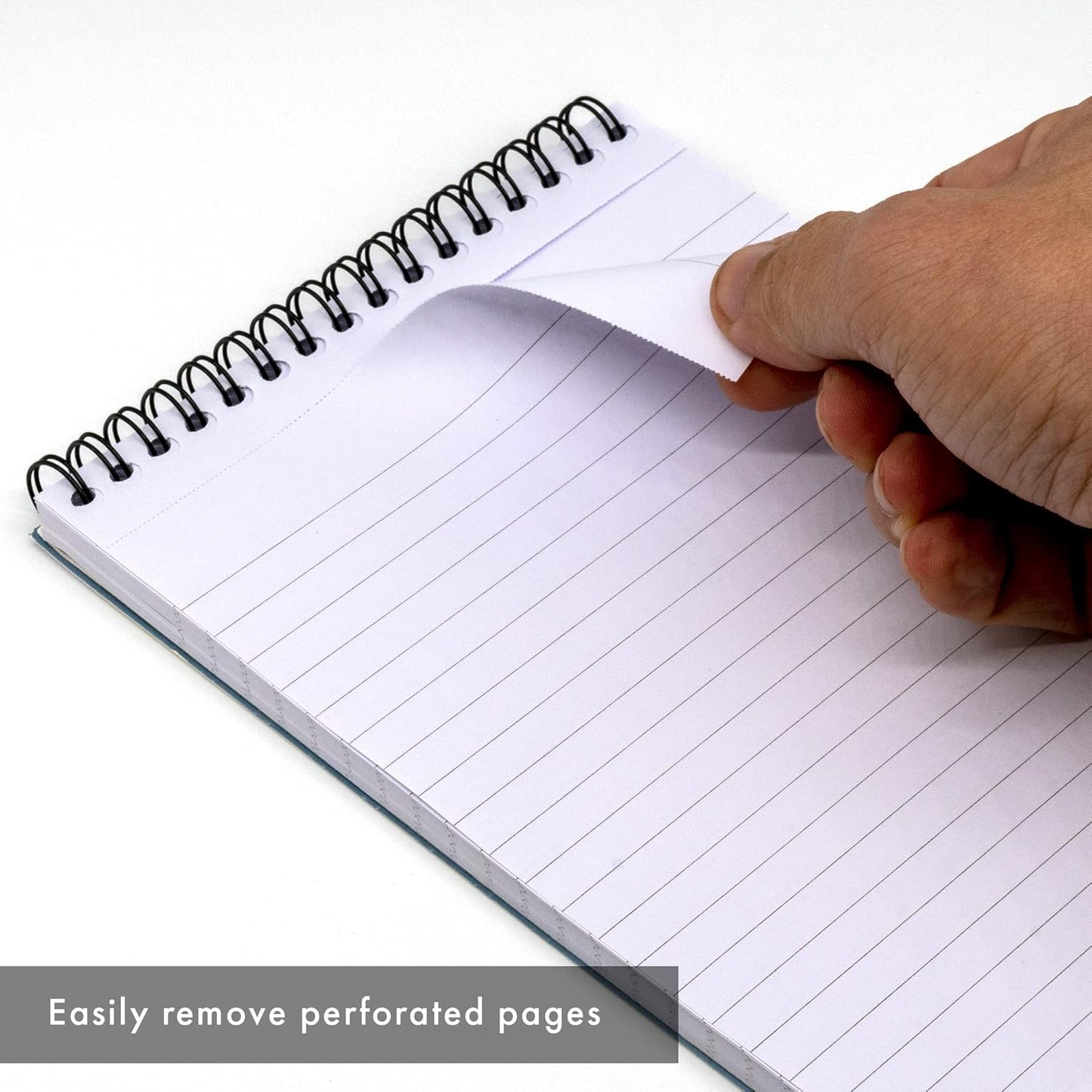 A5+ reporter’s notepad with head-bound wire