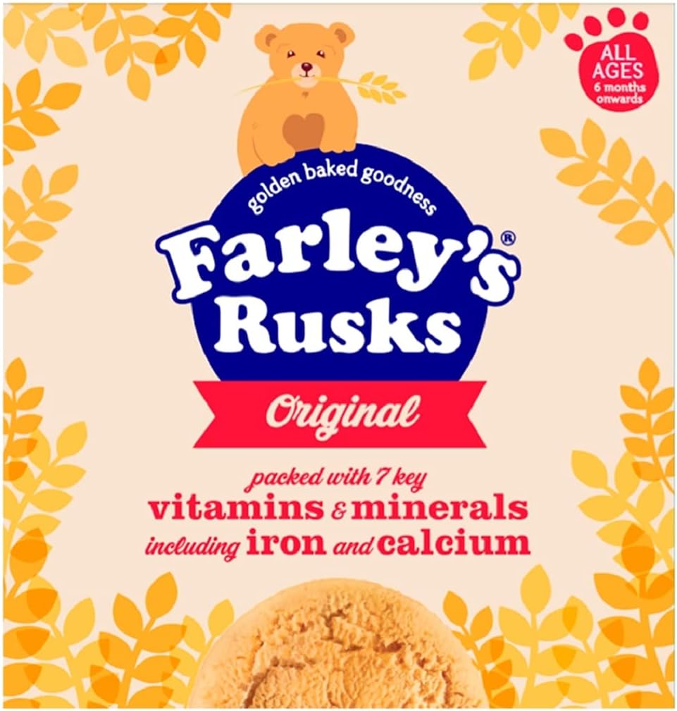 heinz farleys original baby rusks 300g pack