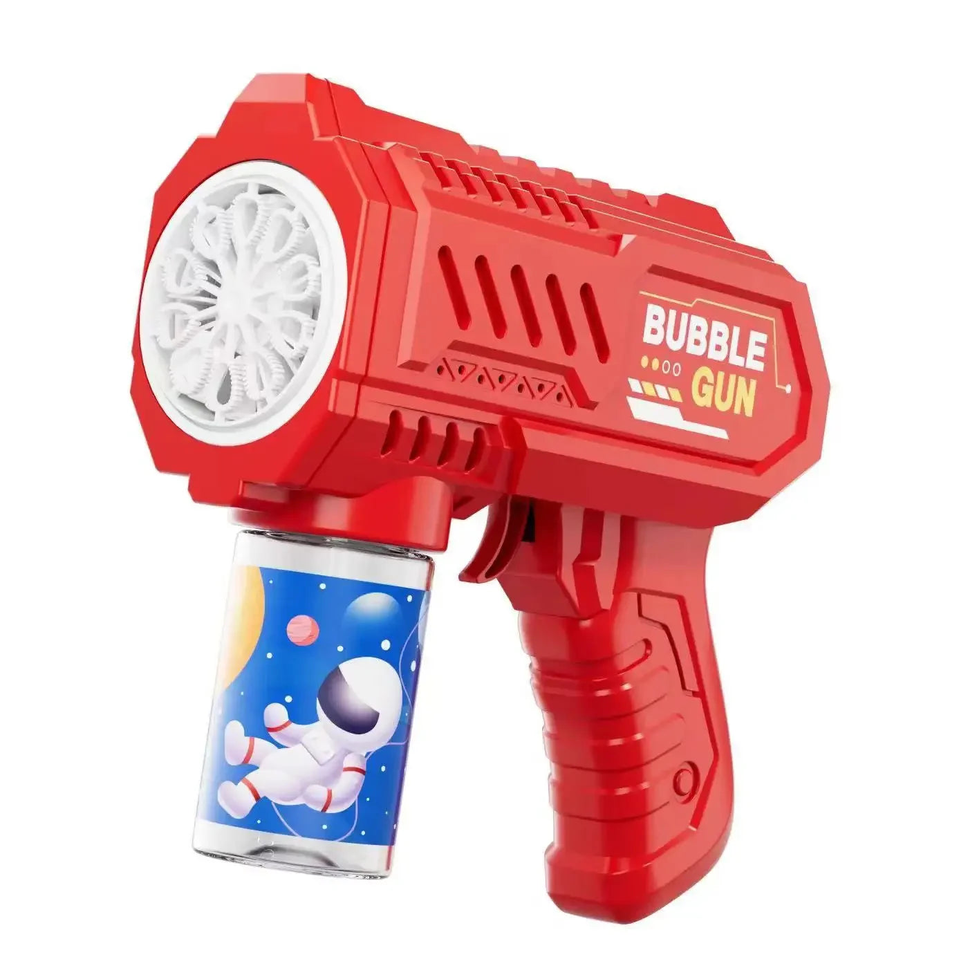 Interactive bubble launcher for kids entertainment