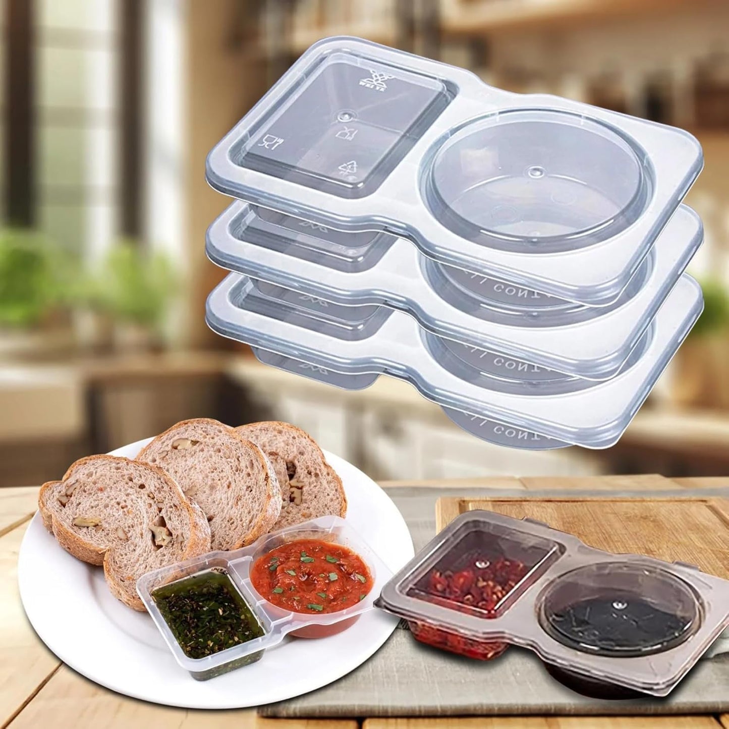 Portable JOLAFUNBS Snack Pots – perfect for travel and school