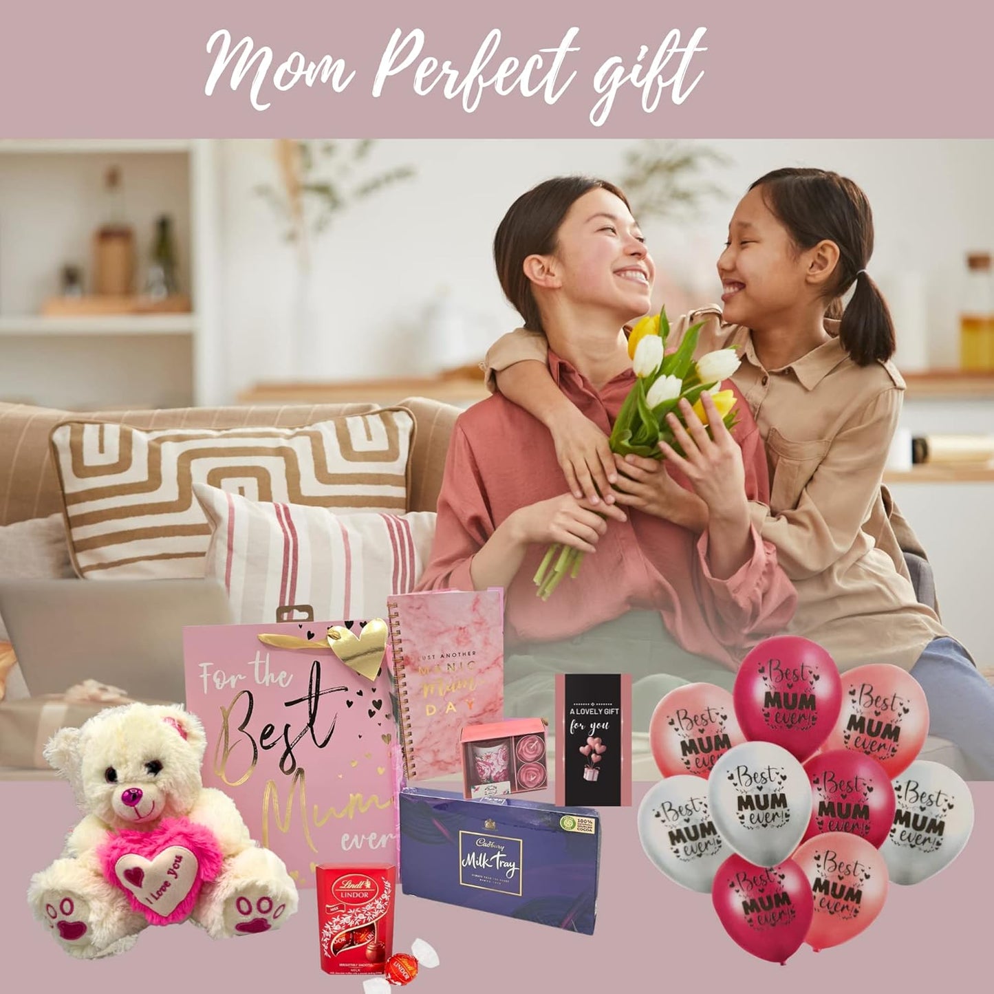 JOLAFUNBS sweet hamper gift box perfect for celebrating Mum