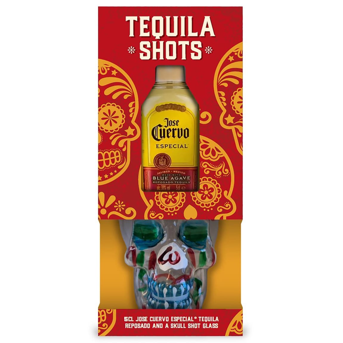 Jose Cuervo Miniature & Glass Gift Set 5cl
