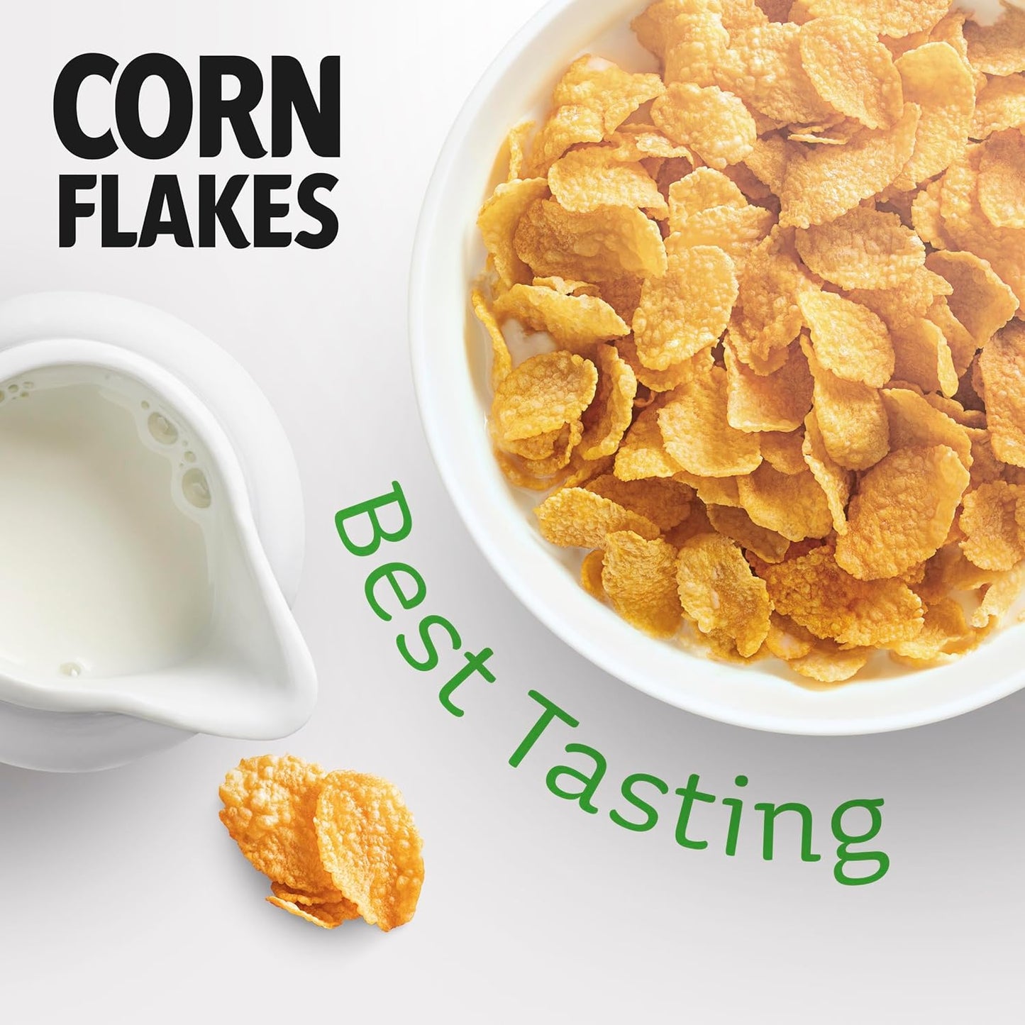 kelloggs 1kg corn flakes light crunchy healthy breakfast cereal