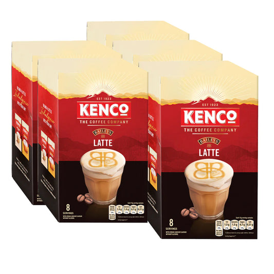 Kenco Baileys Latte sachets with rich Irish cream flavour