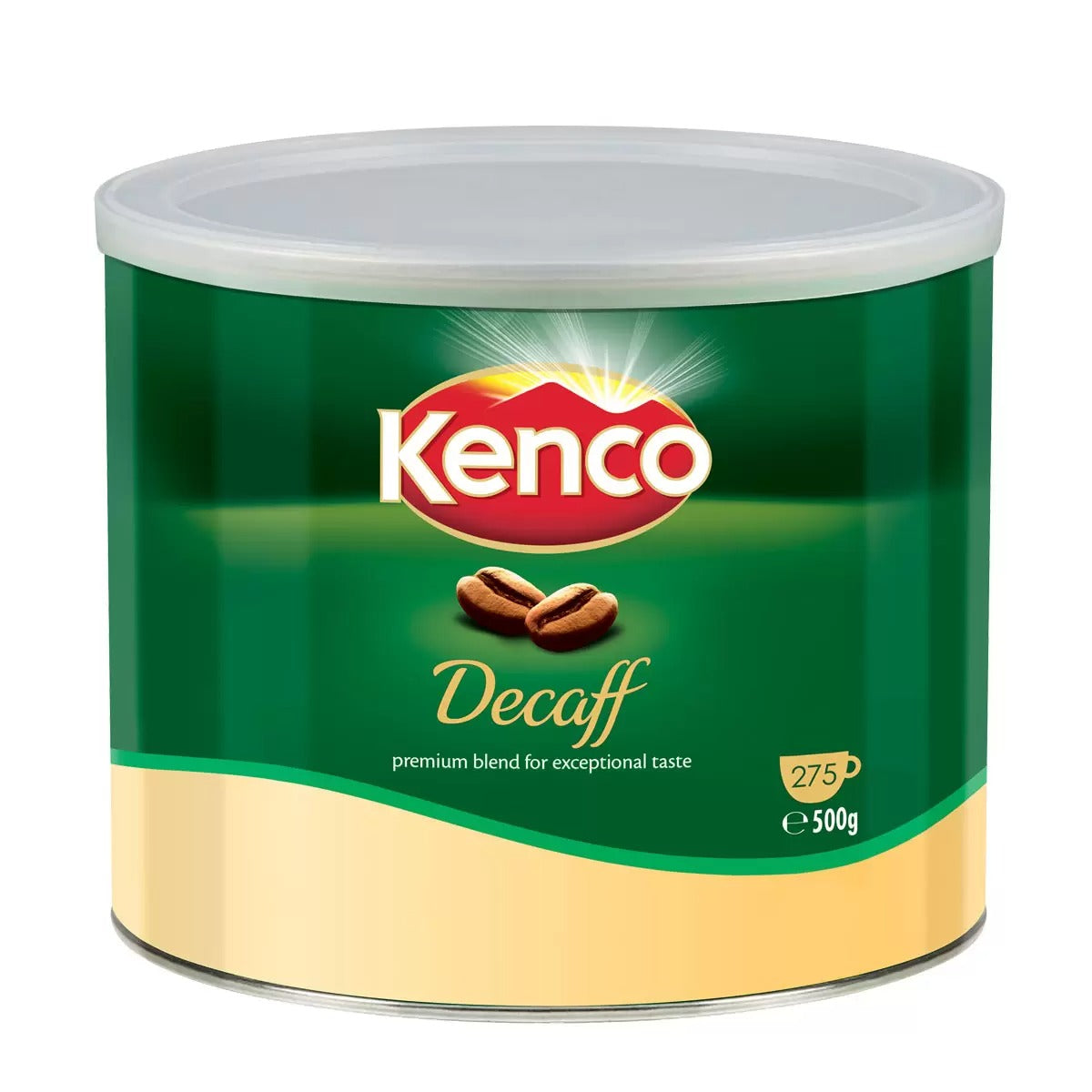 Kenco Decaffeinated Instant Coffee Granules 500g tin