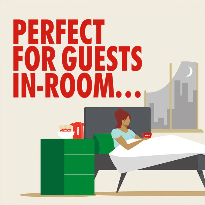 Smooth and rich flavour of Kenco Decaffeinated Instant Coffee Sticks