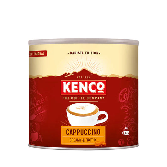 Creamy instant cappuccino blend by Kenco