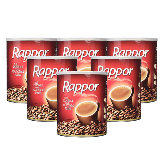 Kenco Rappor instant coffee 6-tin pack for bulk use