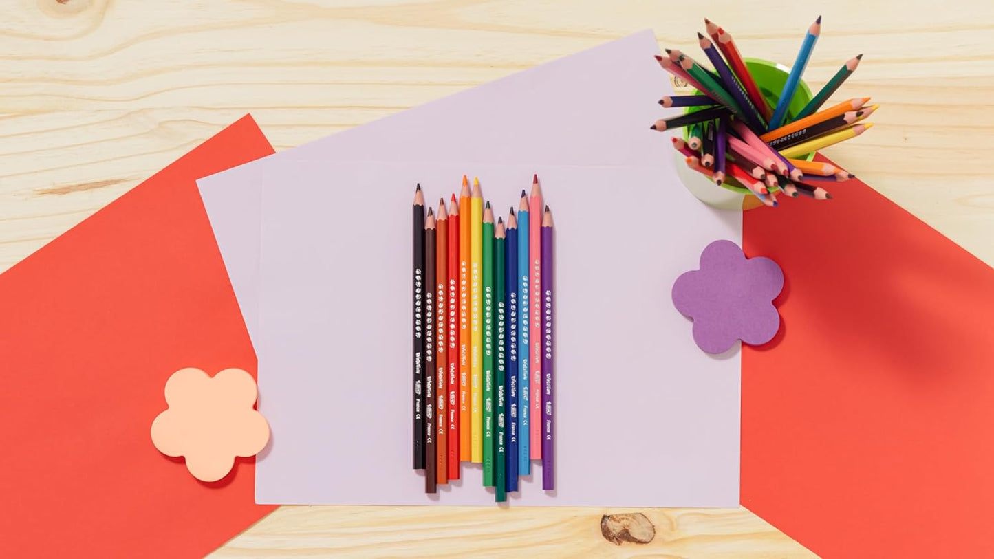 safe and bright colour pencils for schoolwork