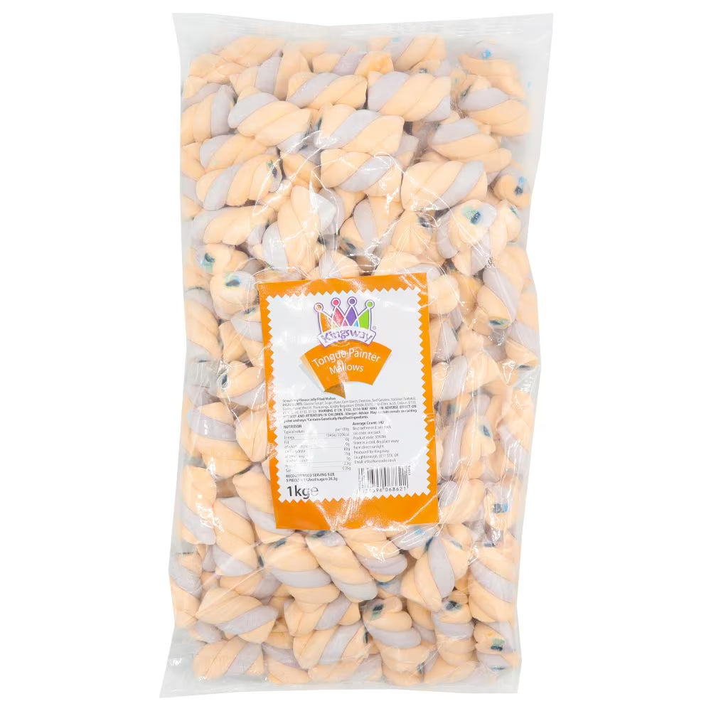 Approx. 142 Kingsway tongue painter mallows in bulk bag