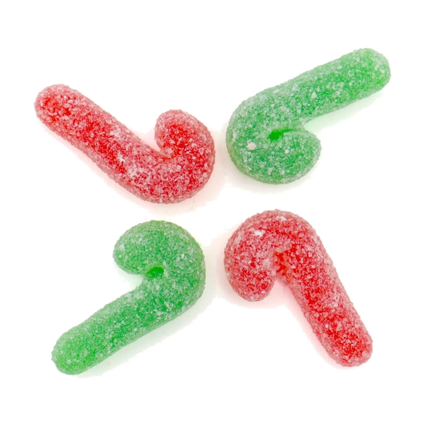 Kingsway 2.5kg bulk bag of vegan sugared candy canes