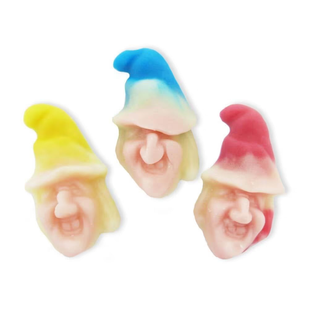 Bulk bag of Kingsway witches head jelly sweets perfect for Halloween