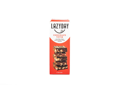 Lazy Day gluten-free chocolate tiffin slice with Belgian chocolate