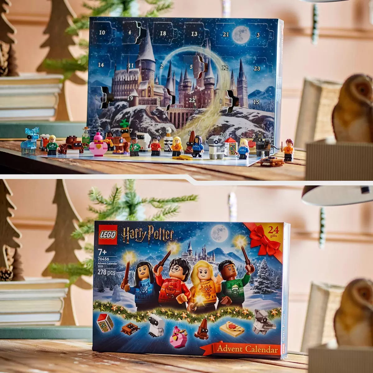 LEGO Harry Potter Advent Calendar 2025 includes 8 minifigures