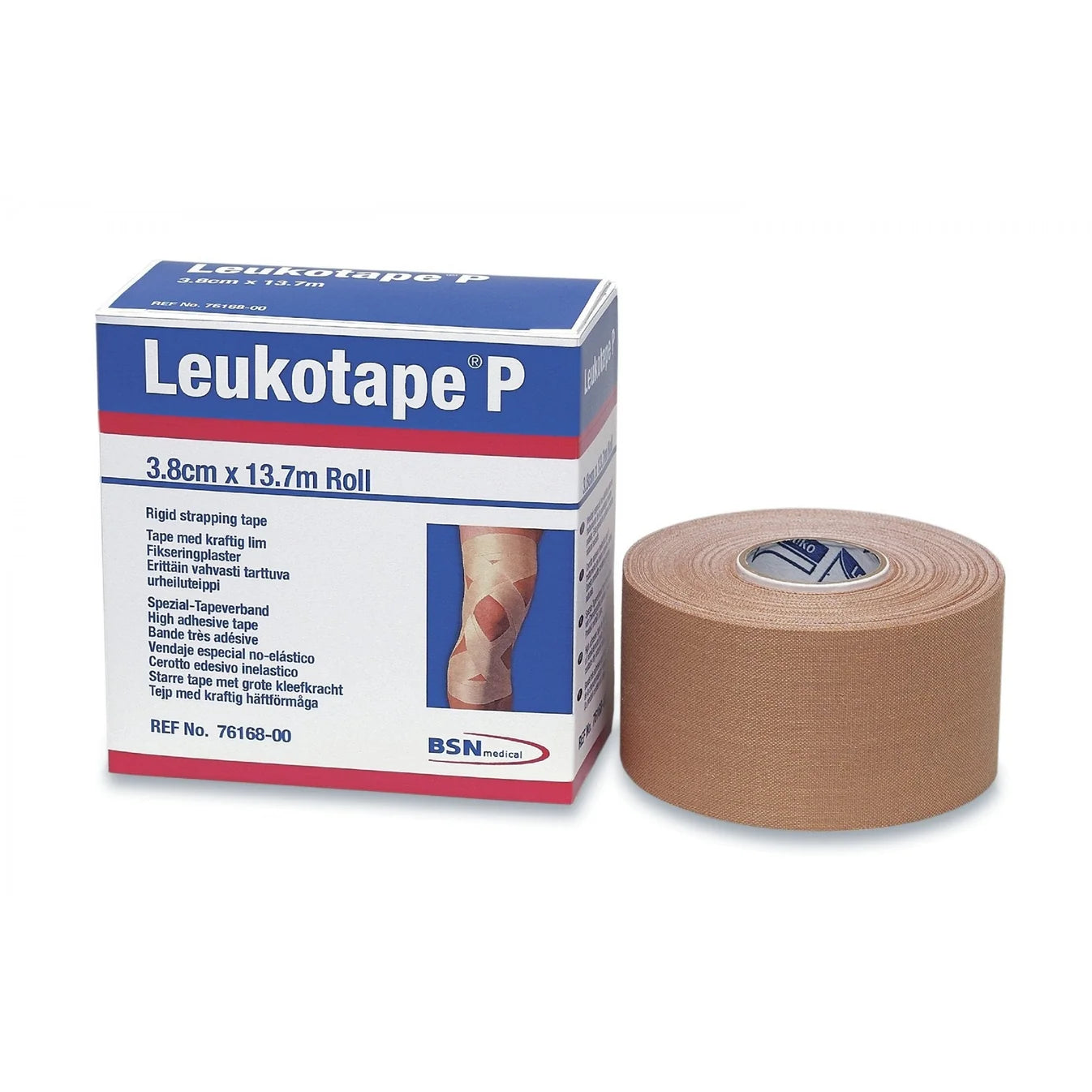 Leukotape P Solo Tan high-strength rigid sports tape
