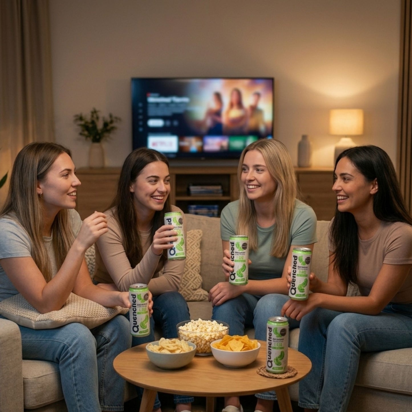 Refreshing lime soda for parties and events