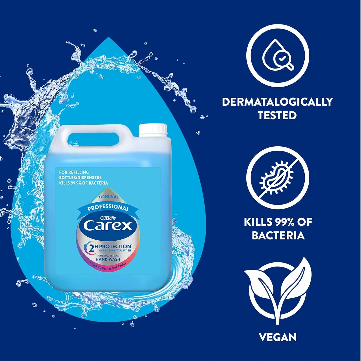 Eco-friendly liquid hand soap large refill bottles for daily use