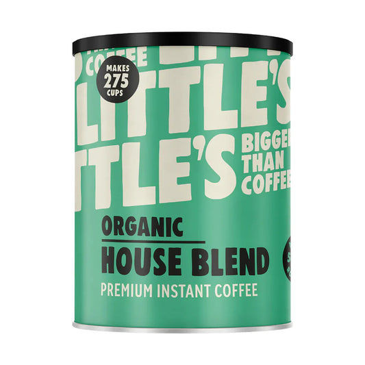 Large 500g catering tin of Little's Organic House Instant Coffee
