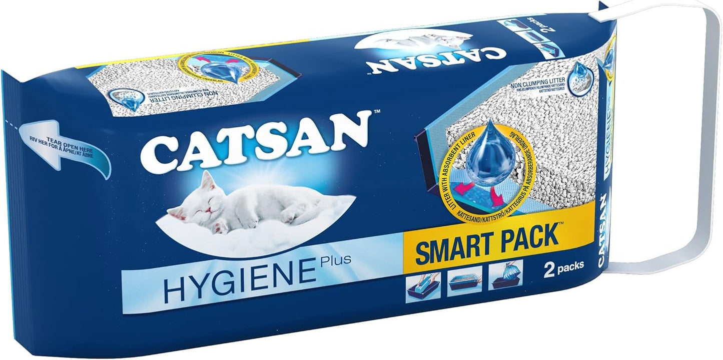 Low dust CATSAN cat litter with long-lasting odour control