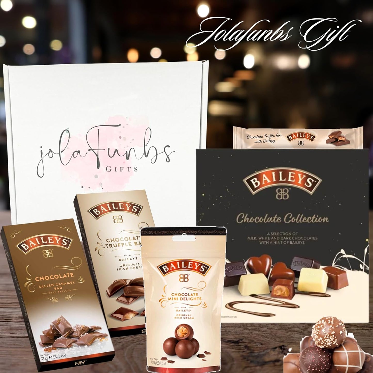 Luxury Baileys chocolate gift box perfect for her