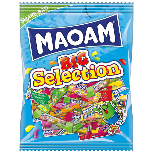 Maoam Big Selection 550g share bag of fruity and cola chews