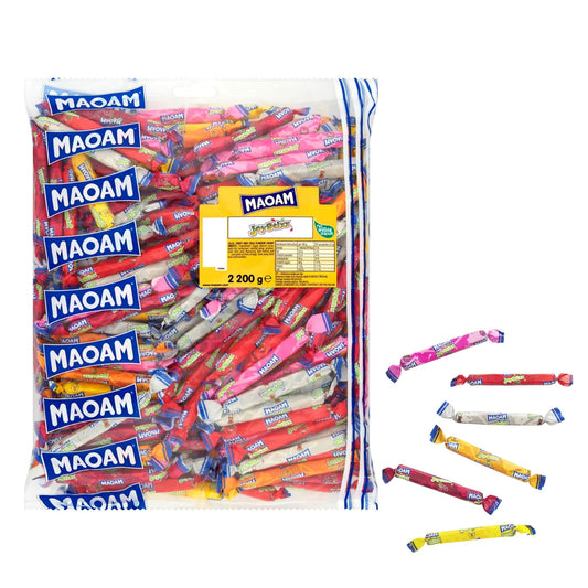 Maoam Joystixx Bag 2.2kg fruit and cola chewy sweets