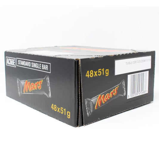 Mars Bar multipack 48 full size bars box
