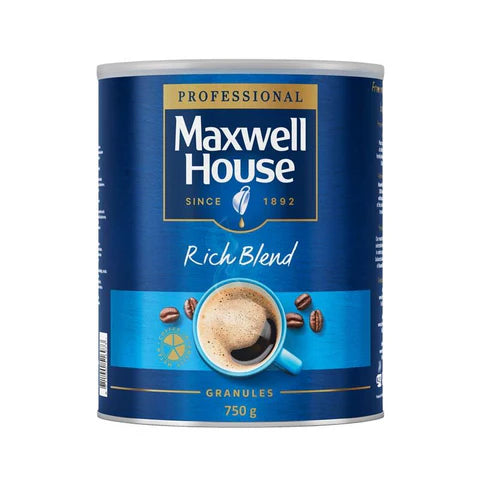 Maxwell House Rich Blend instant coffee 750g tin