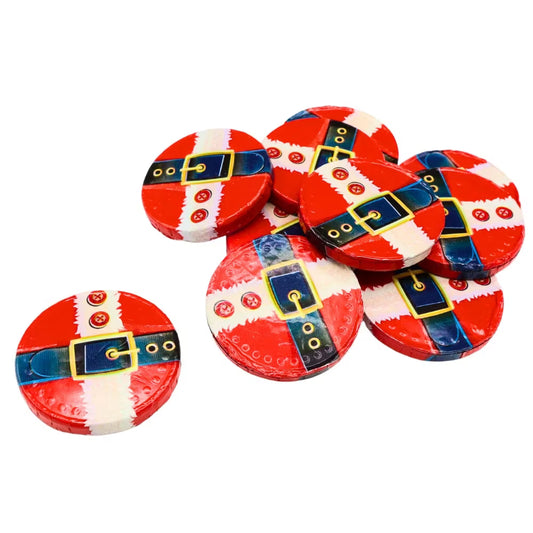 Milk chocolate Santa’s Belt coins 1kg festive bag