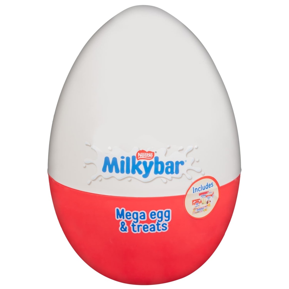 Milkybar Giant Egg & Treats filled with chocolate goodies