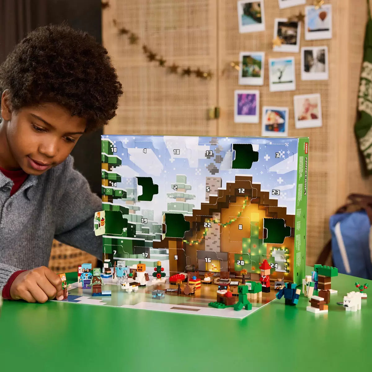 Minecraft LEGO Advent Calendar buildable Christmas toys for kids
