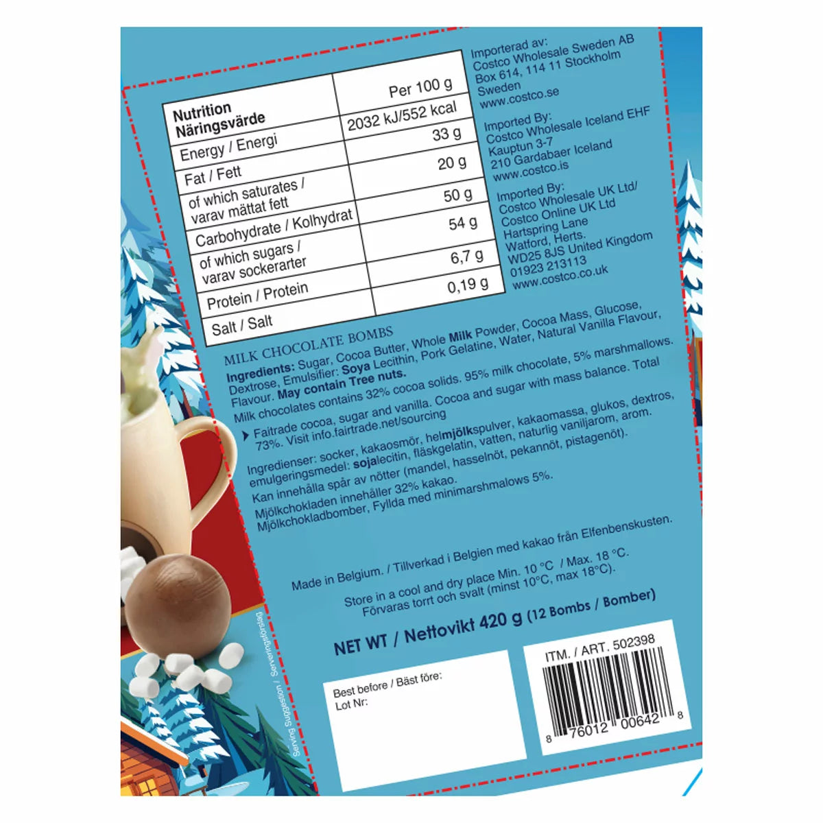 Fairtrade certified chocolate for guilt-free indulgence