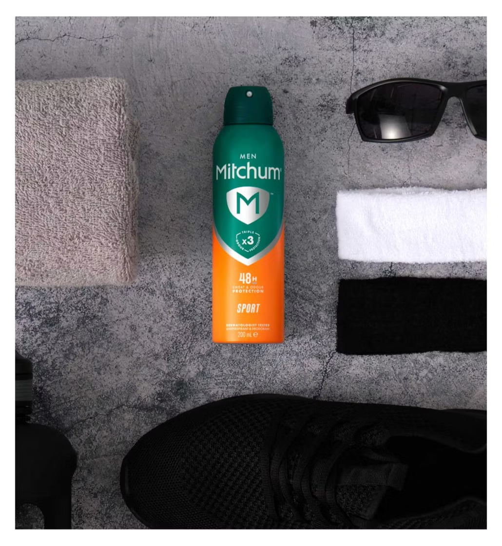 Mitchum Men Triple Odor Defense 200ml anti-perspirant spray for daily freshness
