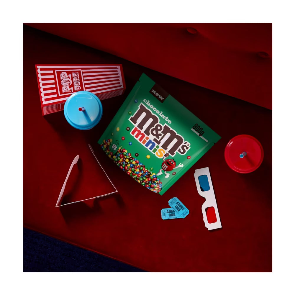 Colourful mini chocolate candies